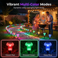 ✨ 50% SCONTO! 🌙 Luci Solari per Vialetti – Silicio Monocristallino – Luce Calda & RGB per Giardino