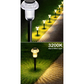 ✨ 50% SCONTO! 🌙 Luci Solari per Vialetti – Silicio Monocristallino – Luce Calda & RGB per Giardino
