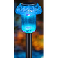 ✨ 50% SCONTO! 🌙 Luci Solari per Vialetti – Silicio Monocristallino – Luce Calda & RGB per Giardino