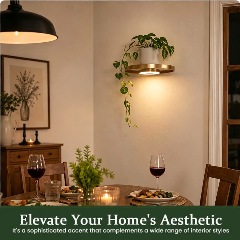 💡 Mensola Flottante con Illuminazione LED Integrata