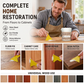 🥳SALDI 2026🥳💞50K+ VENDUTI!🪵🪚 50% DI SCONTO! Stucco per Legno a Base d'Acqua – 300g bianco, riempitivo per crepe, liscio e levigabile. Ripara graffi, buchi e schegge – senza bisogno di un professionista! 💰✨