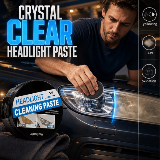 🥳2026 SUPER OFFERTA🥳💞50K+ VENDUTI!🚗✨ SCONTO 50%! Pasta Restauro Fari Auto Cristallina – Rimuove ingiallimento e ossidazione, ripristina la chiarezza per una guida notturna più sicura. Fari brillanti in pochi minuti! 🛡️🌙