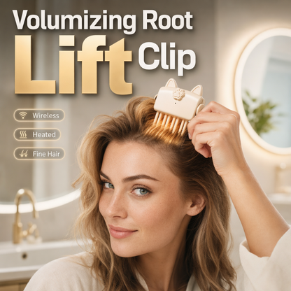 🎉Oltre 48.000 pezzi venduti 💇 Clip riscaldata senza fili per dare volume alle radici, dispositivo portatile per lo styling in viaggio, ideale per capelli lisci e fini