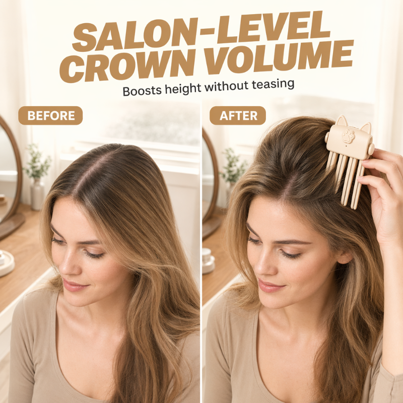 🎉Oltre 48.000 pezzi venduti 💇 Clip riscaldata senza fili per dare volume alle radici, dispositivo portatile per lo styling in viaggio, ideale per capelli lisci e fini