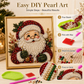 🔥Last Day 49% OFF - ✨🧘Relaxing & Beginner-Friendly - 🎨💎DIY Christmas Pearl Diamond Art Kit