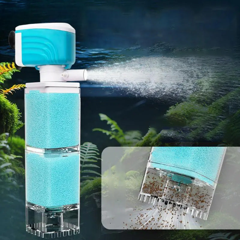 🐠 50% SCONTO ORA! Sistema di Filtraggio Automatico per Acquario – Filtrazione Multistrato, Ossigenazione & Risparmio Energetico – Mantieni l'Acqua Limpida e Pulita 🌊✨