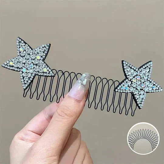 ⭐✨ Forcina Stella Invisibile – Fissaggio Magico, Brillantezza Sottile e Acconciatura Perfetta Senza Traccia della Clip 🕶️💫