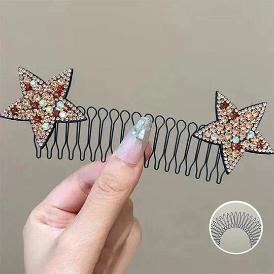 ⭐✨ Forcina Stella Invisibile – Fissaggio Magico, Brillantezza Sottile e Acconciatura Perfetta Senza Traccia della Clip 🕶️💫