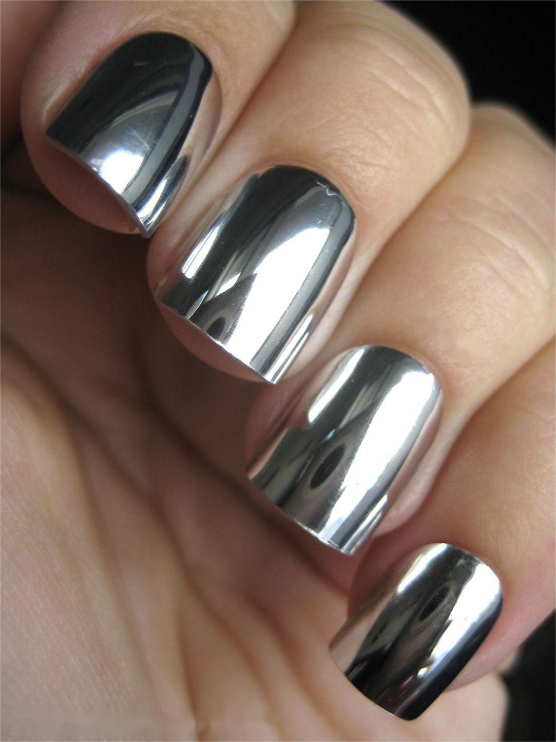 🥳SUPER OFFERTA 2026🥳💞50.000+ VENDUTI!🔥50% DI SCONTO! Smalto per Unghie Metallizzato – Effetto Specchio, Look Glamour per ogni occasione ✨💅