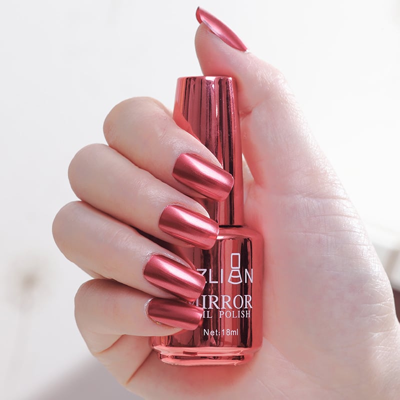 🥳SUPER OFFERTA 2026🥳💞50.000+ VENDUTI!🔥50% DI SCONTO! Smalto per Unghie Metallizzato – Effetto Specchio, Look Glamour per ogni occasione ✨💅