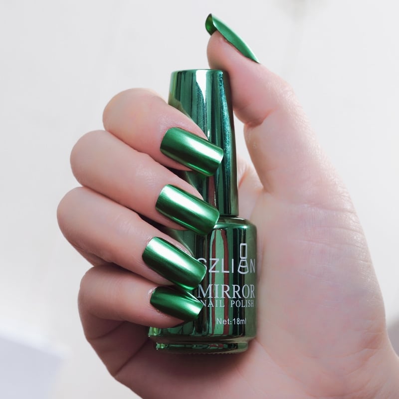 🥳SUPER OFFERTA 2026🥳💞50.000+ VENDUTI!🔥50% DI SCONTO! Smalto per Unghie Metallizzato – Effetto Specchio, Look Glamour per ogni occasione ✨💅