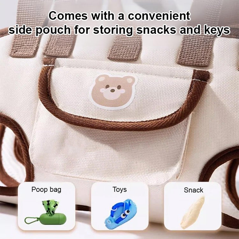 🥳2026 HOT SALE🥳💞50K+ SOLD! 🐾👜 50% OFF! Portable Breathable Pet Carrier Sling & Backpack – 2-in-1 crossbody, shoulder or tote. Padded strap & breathable fabric for small pets! 🛡️💚