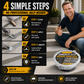 🥳SALDI 2026🥳💞50K+ VENDUTI!🔧🏠 50% DI SCONTO! Adesivo Riparatore per Gradini in Cemento – Incolla permanentemente scale e vialetti screpolati. Resistente alle intemperie – resiste a caldo, ghiaccio e pioggia. Cammina di nuovo in sicurezza! 🛡️✨