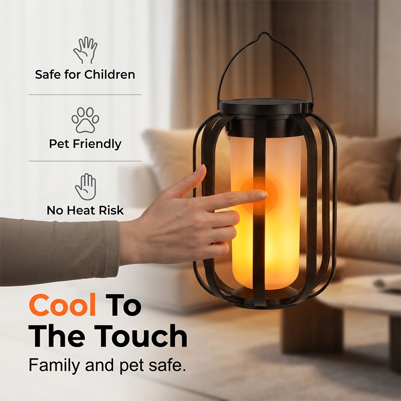 🔥🏮 Da non perdere! 50% DI SCONTO ⏰ ✨ Lanterna Solare a Fiamma – Effetto Fiamma Realistico, Zero Rischio Incendio ✨