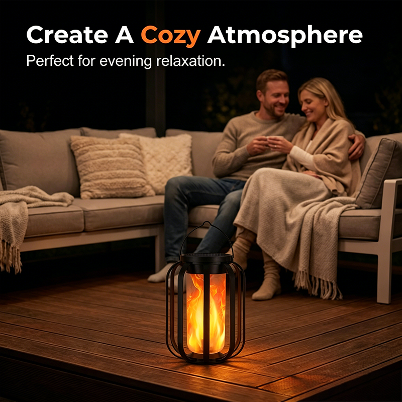 🔥🏮 Da non perdere! 50% DI SCONTO ⏰ ✨ Lanterna Solare a Fiamma – Effetto Fiamma Realistico, Zero Rischio Incendio ✨