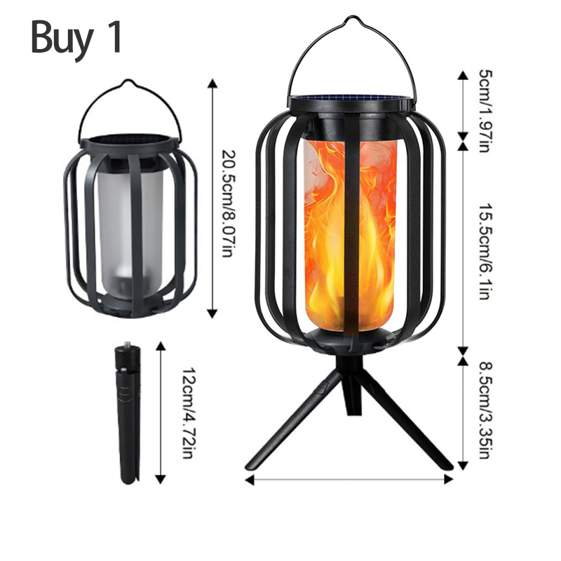 🔥🏮 Da non perdere! 50% DI SCONTO ⏰ ✨ Lanterna Solare a Fiamma – Effetto Fiamma Realistico, Zero Rischio Incendio ✨