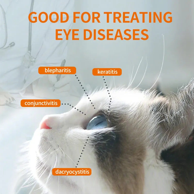 🐱🐶Detergente & Gocce Oculari per Animali – Formula delicata a pH bilanciato, sicura per cani e gatti. Lenisce il rossore, rimuove le macchie da lacrime e lo sporco quotidiano. Senza perossido! 🌿💧
