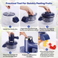 🔥Offerta Caldo 50% DI SCONTO🔥 Sbucciatore Elettrico di Frutta & Mixer – 2-in-1, Ricarica USB, Un Solo Tocco, Sbuccia in 10s 🍎