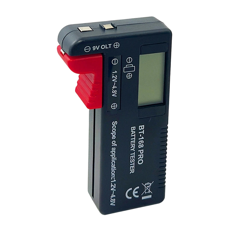 🥳2026 SUPER OFFERTA🥳💞50K+ VENDUTI!📊🔦 SCONTO 50%! Tester Digitale per Batterie – Grande display LCD mostra la carica residua esatta. Compatto e portatile – testa prima di buttare! 🧪💪