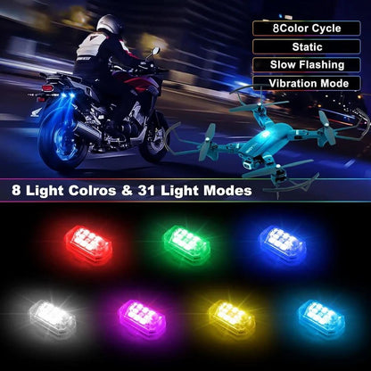 🥳SUPER OFFERTA 2026🥳💞50.000+ VENDUTI!⚡🎉 50% SCONTO! Luci LED Wireless Stroboscopiche 8 Colori con Telecomando – Controllo a distanza, effetti luminosi variabili. Nessun cavo ingombrante – crea atmosfera unica per serate e eventi! 🛡️✨