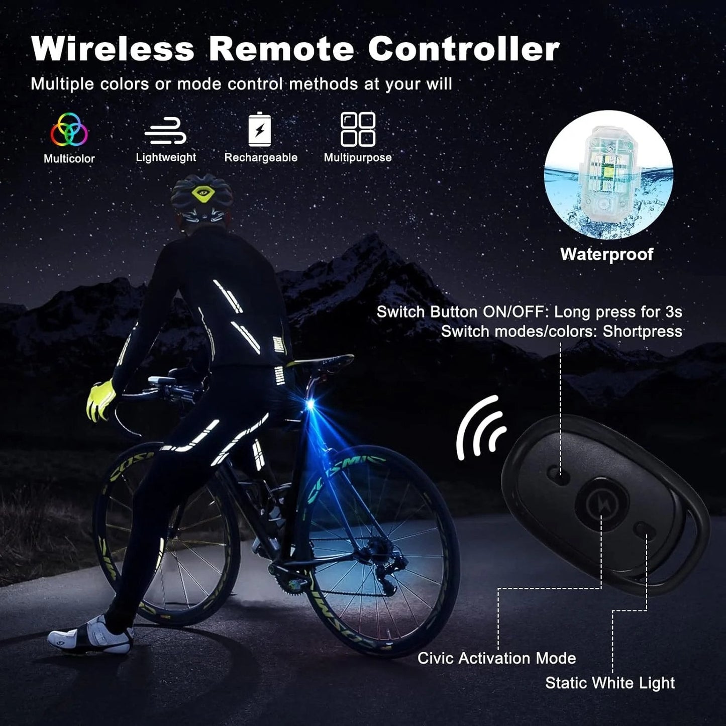 🥳SUPER OFFERTA 2026🥳💞50.000+ VENDUTI!⚡🎉 50% SCONTO! Luci LED Wireless Stroboscopiche 8 Colori con Telecomando – Controllo a distanza, effetti luminosi variabili. Nessun cavo ingombrante – crea atmosfera unica per serate e eventi! 🛡️✨