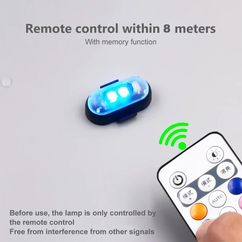 🥳SUPER OFFERTA 2026🥳💞50.000+ VENDUTI!⚡🎉 50% SCONTO! Luci LED Wireless Stroboscopiche 8 Colori con Telecomando – Controllo a distanza, effetti luminosi variabili. Nessun cavo ingombrante – crea atmosfera unica per serate e eventi! 🛡️✨