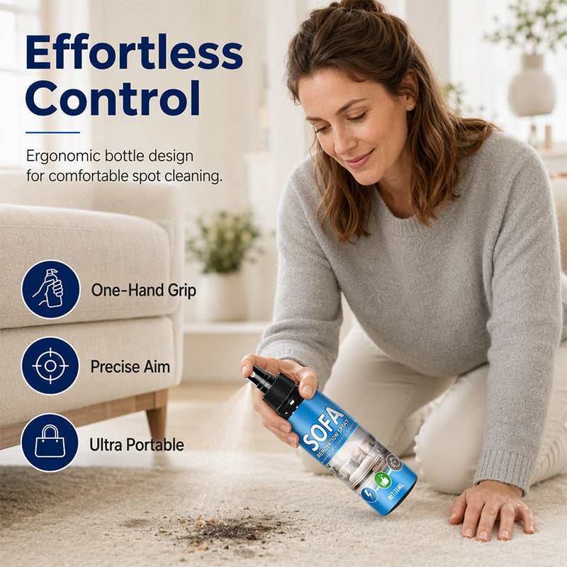 🥳VENDITA CALDA 2026🥳💞OLTRE 50.000 VENDUTI!🛍️✨ 50% DI SCONTO! Spray Detergente per Tessuti Senza Risciacquo – spruzza e asciuga – senza acqua, senza risciacquo. Perfetto per divani, tappeti e imbottiture – freschi in pochi minuti! 🧴💨