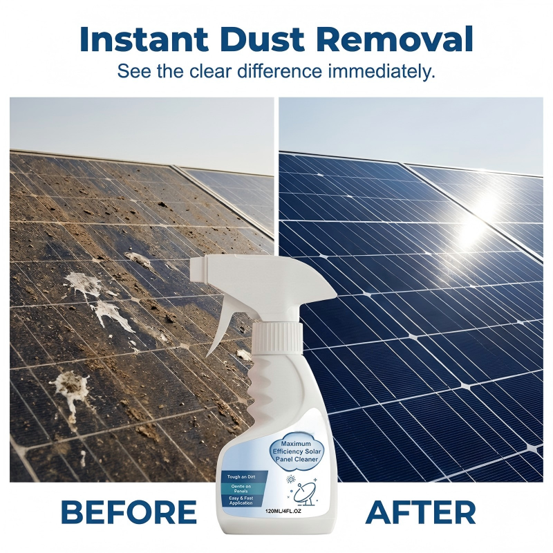 🥳2026 SUPER OFFERTA🥳💞50K+ VENDUTI!☀️💡 SCONTO 50%! Spray Detergente per Pannelli Solari ad Alta Efficienza – Rimuove polvere e escrementi di uccelli, ripristina le prestazioni ottimali. Pannelli puliti = più risparmio in bolletta! 🔧✨