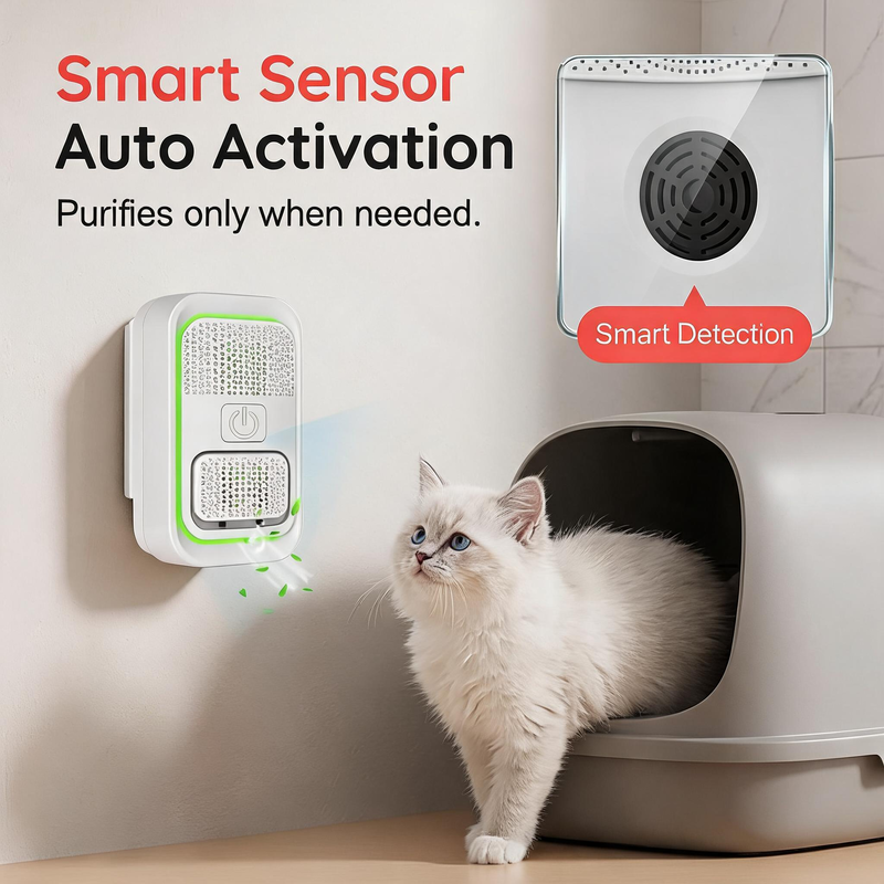 🥳SUPER OFFERTA 2026🥳💞50.000+ VENDUTI!⚡🐾 50% SCONTO! Mini Purificatore d'Aria Plug-In a Ioni Negativi – Compatto, utilizzo immediato nella presa. Neutralizza gli odori di cani e gatti – niente più cattivi odori domestici! 🛡️✨