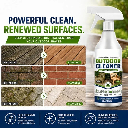 ⚡50K+ VENDUTI!🏠Spray Detergente Multi-Superficie per Muschio e Alghe sul Tetto