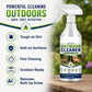 🌿 SCONTO DEL 50% PER TEMPO LIMITATO! Spray detergente per superfici esterne, smacchiatore ad azione rapida per patii, mobili in legno e superfici da esterno.