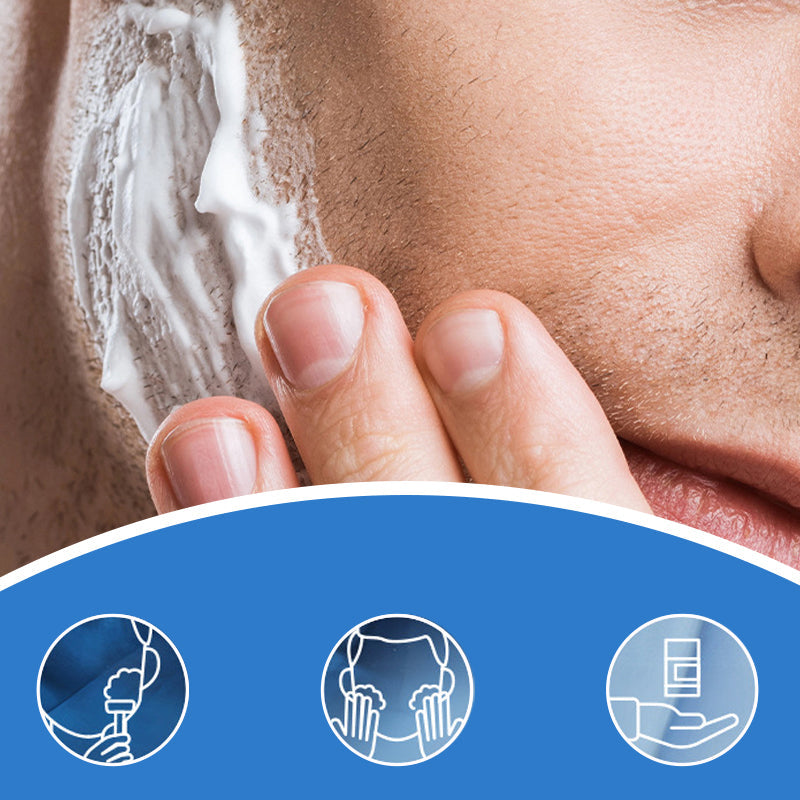 🥳2026 NUOVO ARRIVO🥳💞50K+ VENDUTI!🔥50% DI SCONTO! 🧔🪒 Stick Crema da Barba e Detergente 2 in 1 per Uomo — Ammorbidisce la barba, rasatura pulita, formato stick compatto per viaggi ✨
