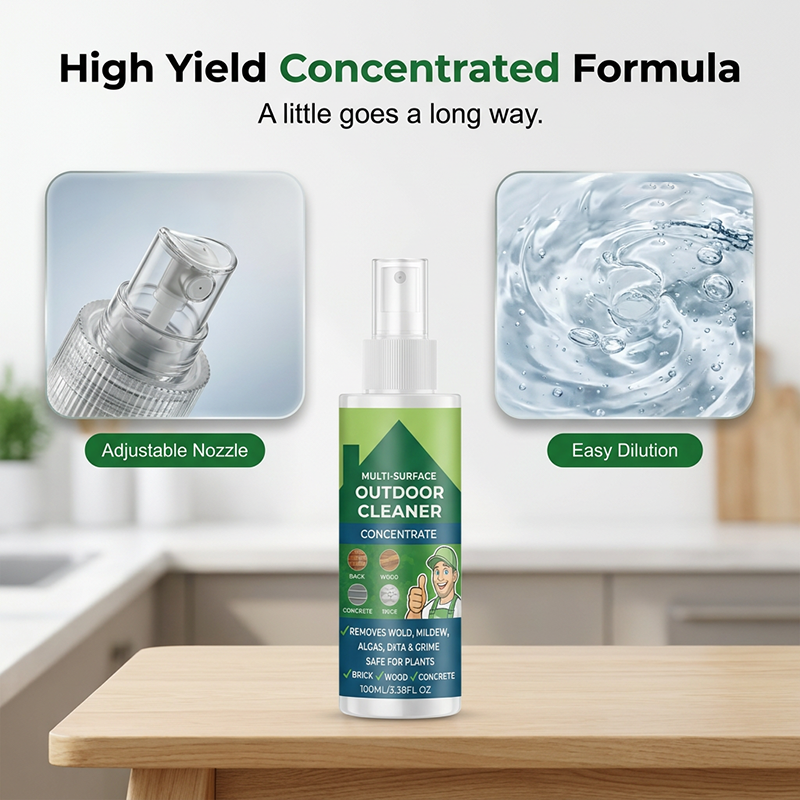 🔥🎁 2+1 GRATIS!!🥳 💞 50.000+ VENDUTI! ⚡✨ Detergente concentrato multiuso per superfici esterne