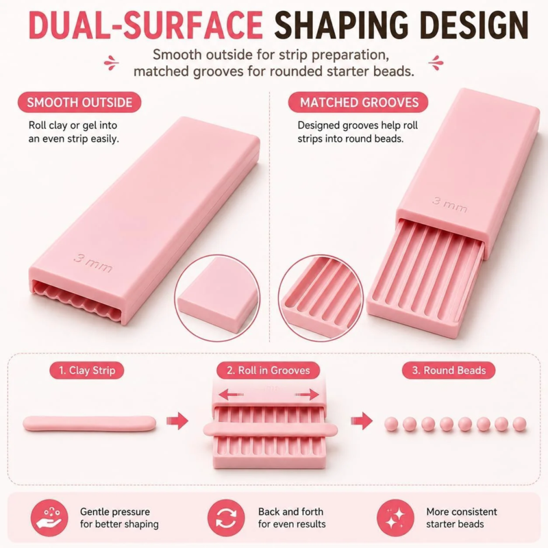 Set stampato in 3D per creare mini palline di argilla