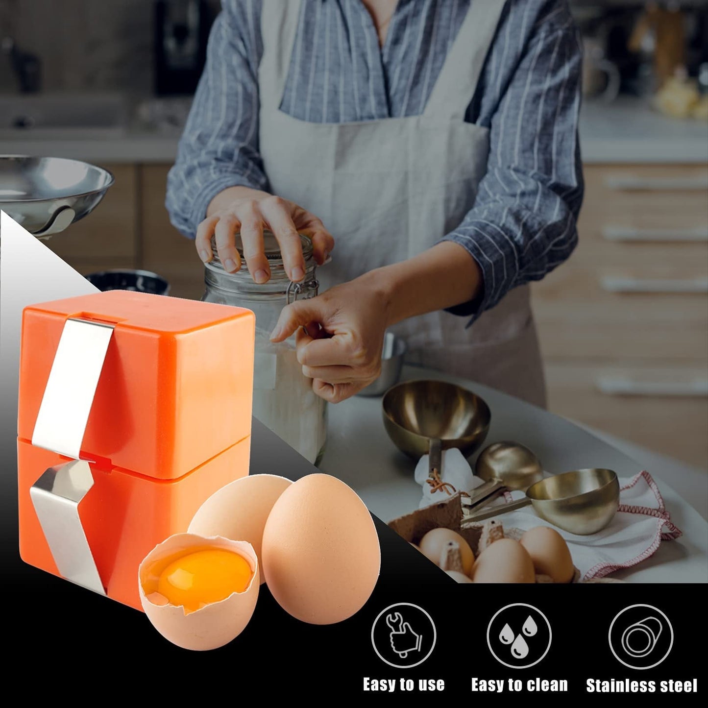 🍳 Rompiuova Rapido – Apri Centinaia di Uova in Modo Più Veloce e Pulito 🔥
