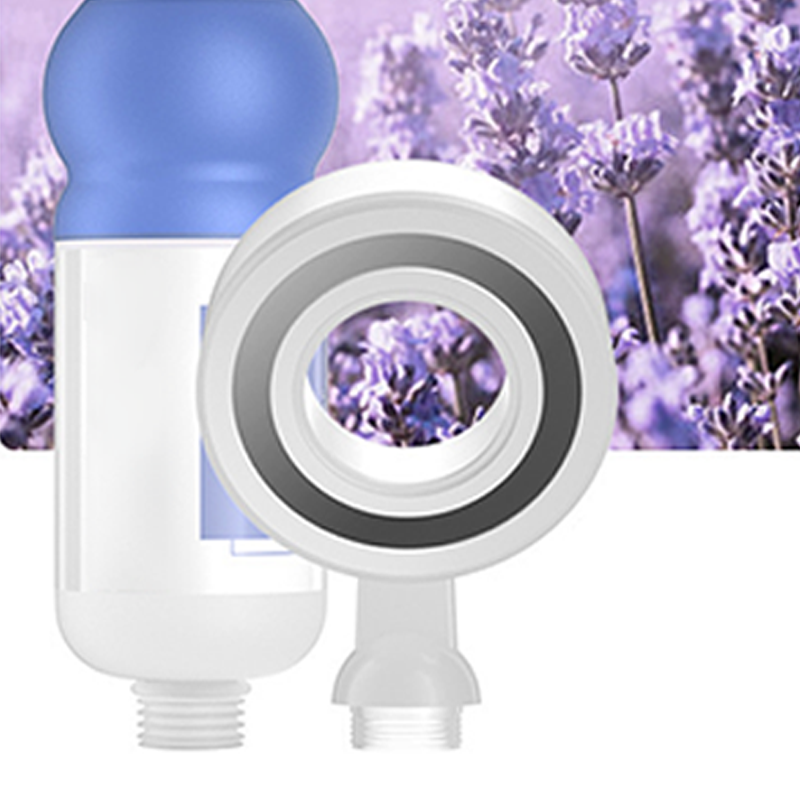 🔥50% DI SCONTO!🌸🚿 Filtro aromaterapico per soffione doccia ad alta pressione. Aromaterapia oli essenziali, filtra cloro e impurità per pelle e capelli sani. Getto potente, installazione senza attrezzi, profumi lavanda‑rosa‑pesca ✨