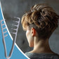Pettine volumizzante a denti larghi – Pettine professionale per lo styling di capelli da uomo e donna