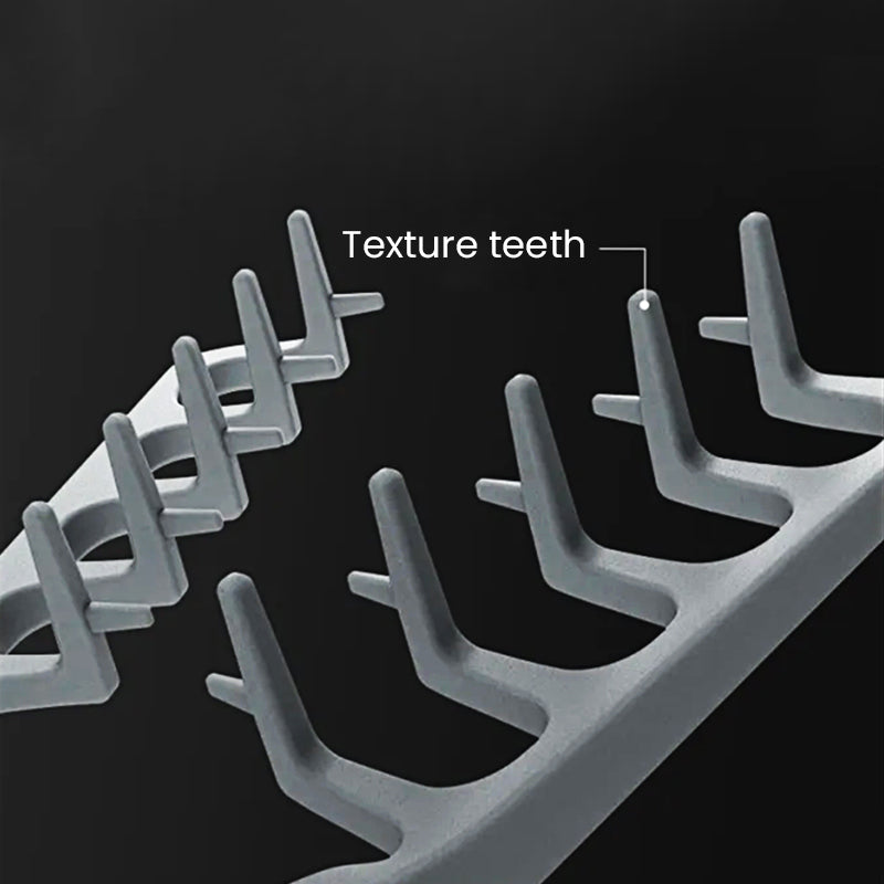 Pettine volumizzante a denti larghi – Pettine professionale per lo styling di capelli da uomo e donna