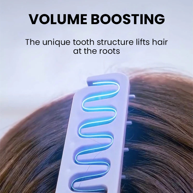 Pettine volumizzante a denti larghi – Pettine professionale per lo styling di capelli da uomo e donna