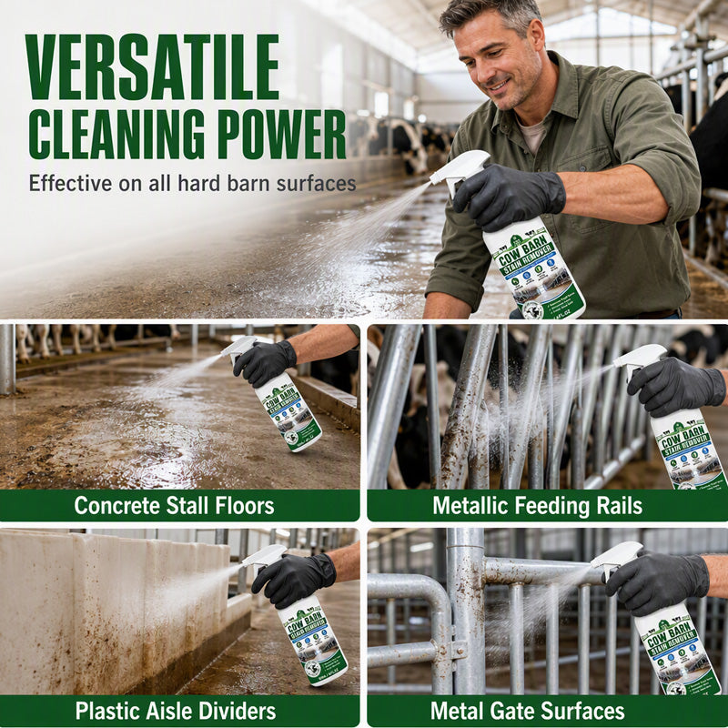 🥳SALDI 2026 IMPERDIBILI🥳💞OLTRE 50.000 VENDUTI!🐄✨ SCONTO DEL 50%! Spray smacchiatore per stalle – Formula professionale che rimuove sporco, macchie e incrostazioni. Rinfresca stalle e superfici agricole: basta spruzzare e pulire! 🧹💪