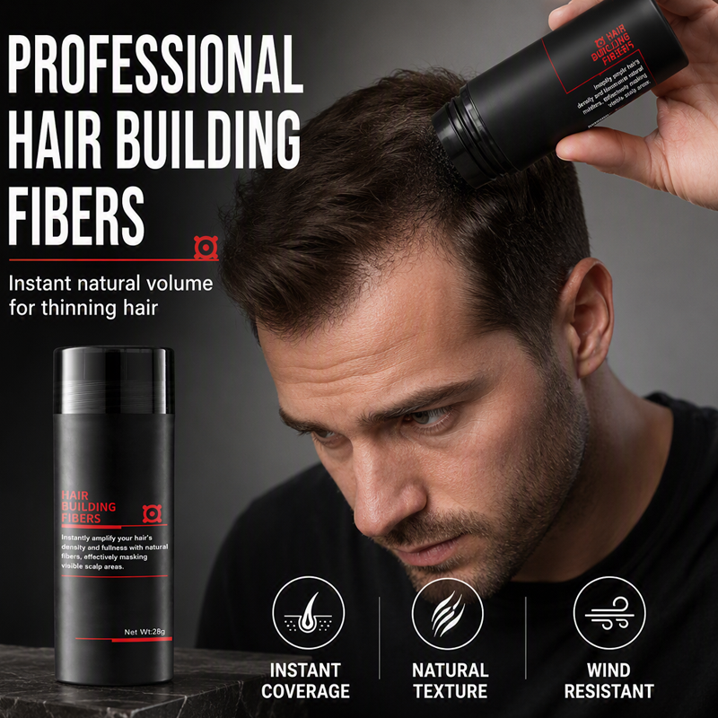 🥳SUPER OFFERTA 2026🥳💞50K+ VENDUTI!💨✨ 50% DI SCONTO! Fibre per Capelli – Copre istantaneamente le zone diradate e le attaccature che si ritirano. Volume naturale in 3 secondi – niente più zone calve! 💇‍♂️🛡️