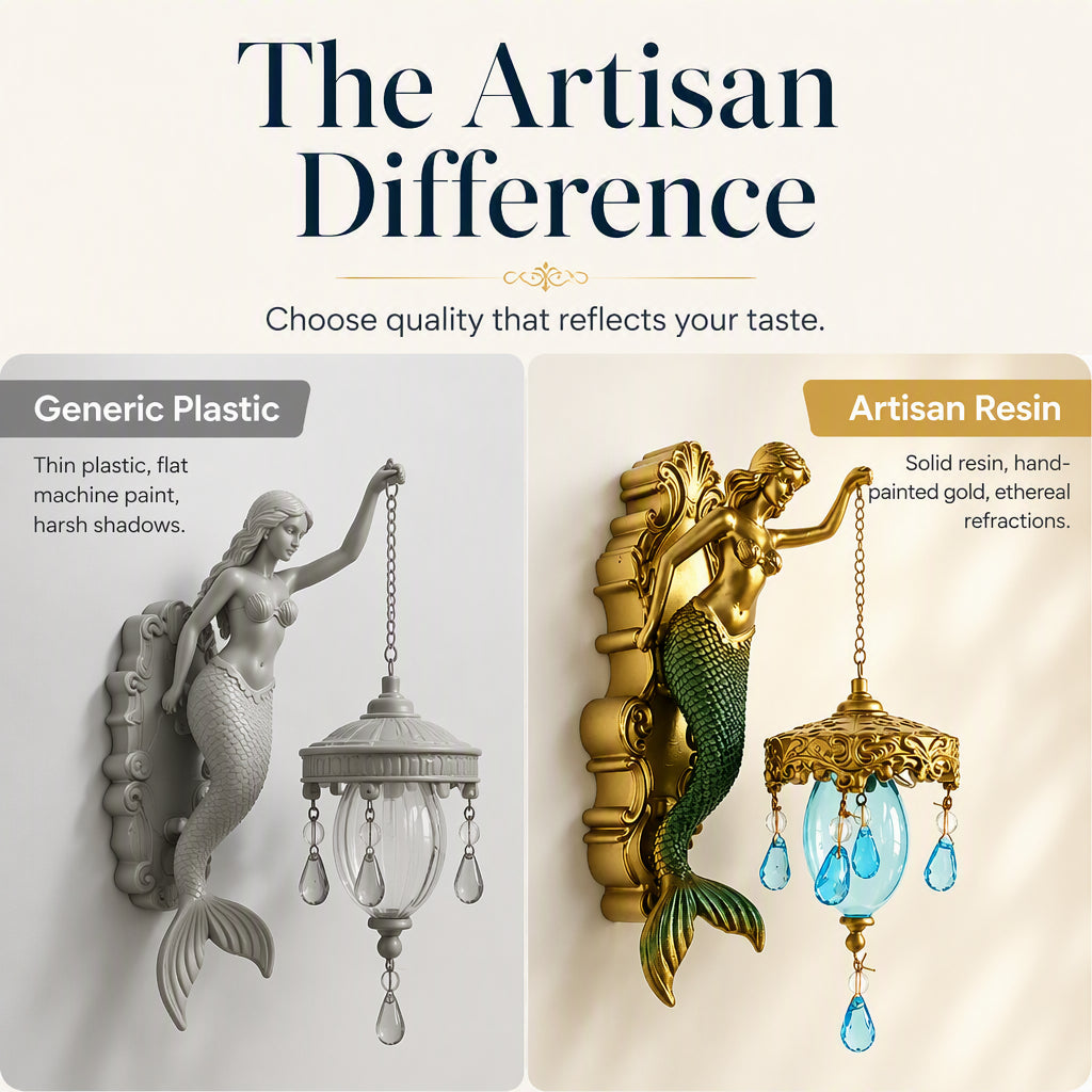 🧜‍♀️✨ 50% DI SCONTO! Applique Murale Vintage Sirena – Design Marittimo, Fascino Nostalgico & Luce d’Atmosfera – Perfetta per Corridoio, Bagno e Decorazione Nautica 🏮🌊