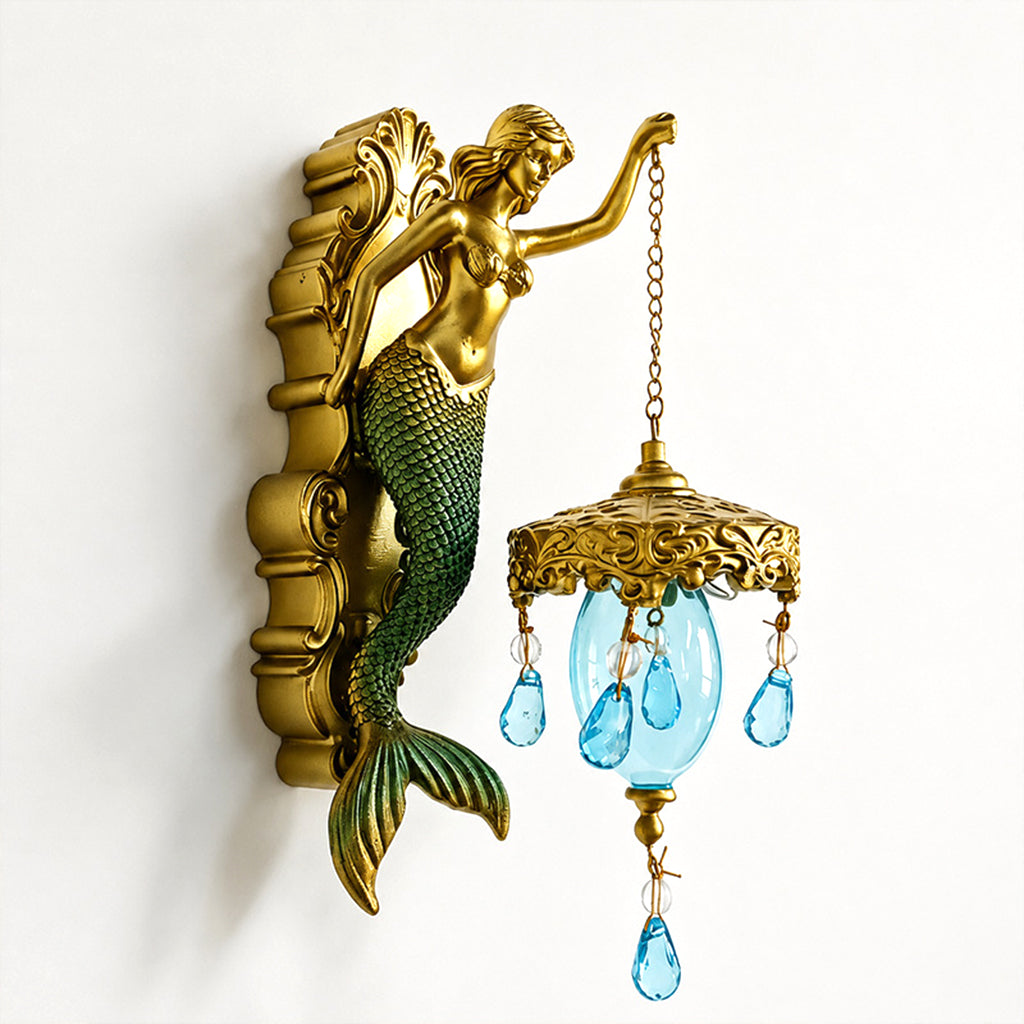 🧜‍♀️✨ 50% DI SCONTO! Applique Murale Vintage Sirena – Design Marittimo, Fascino Nostalgico & Luce d’Atmosfera – Perfetta per Corridoio, Bagno e Decorazione Nautica 🏮🌊