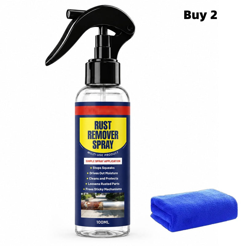 🥳 FAVORITO DE 2026 🥳 Spray lubrificante e anti-ferrugem – Restauração instantânea de metais, previne a formação de ferrugem – Aplicação fácil com uma só mão! 🔧💨