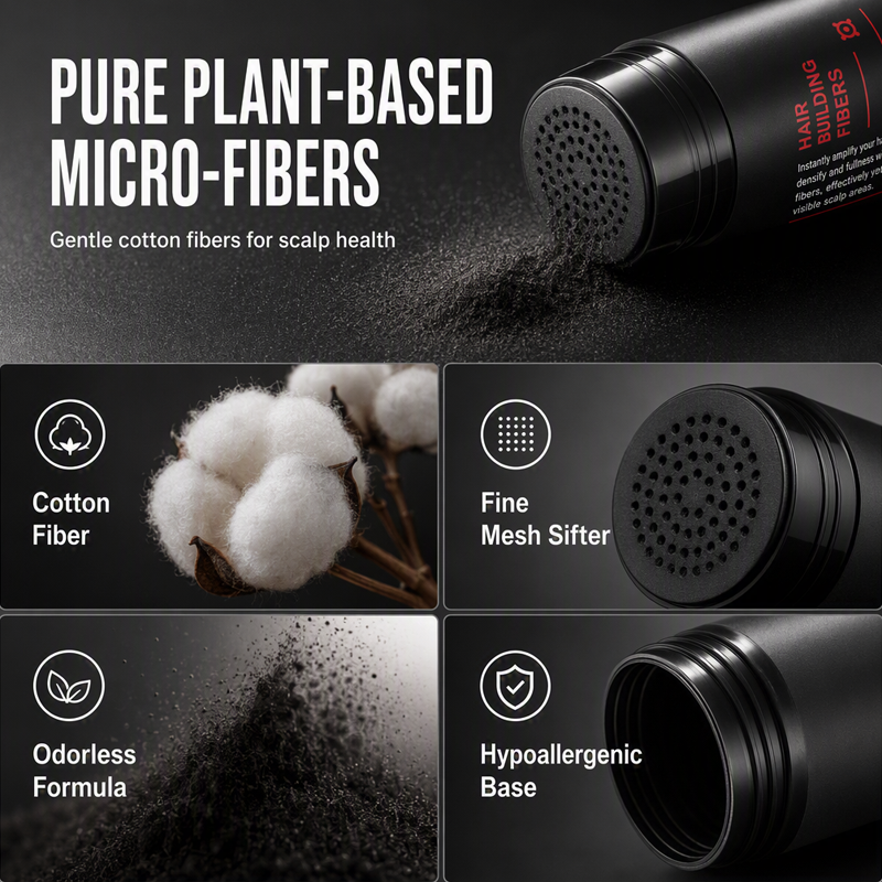 🥳SUPER OFFERTA 2026🥳💞50K+ VENDUTI!💨✨ 50% DI SCONTO! Fibre per Capelli – Copre istantaneamente le zone diradate e le attaccature che si ritirano. Volume naturale in 3 secondi – niente più zone calve! 💇‍♂️🛡️