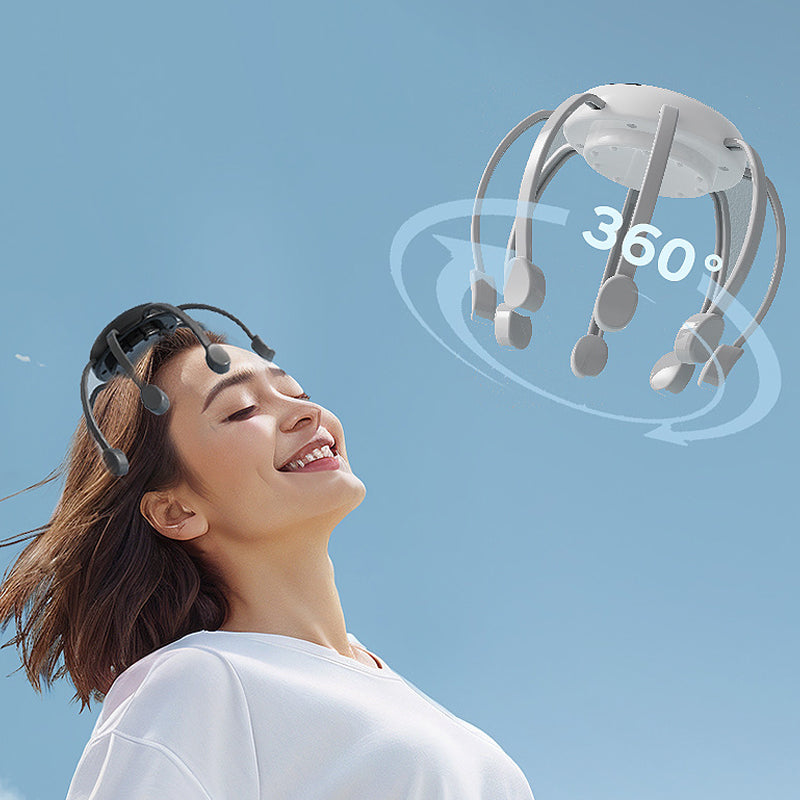 🥳VENDITA CALDA 2026🥳💞50.000+ Venduti!🧘✨ -50%! Massaggiatore Cranico Intelligente a Polpo – 8 testine indipendenti, massaggio cranico 360°. Rilassa i nervi tesi e favorisce un sonno migliore – solo 15 min al giorno! 🛡️💤