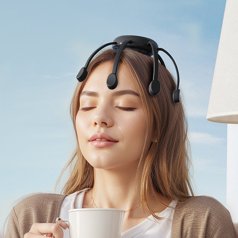 🥳VENDITA CALDA 2026🥳💞50.000+ Venduti!🧘✨ -50%! Massaggiatore Cranico Intelligente a Polpo – 8 testine indipendenti, massaggio cranico 360°. Rilassa i nervi tesi e favorisce un sonno migliore – solo 15 min al giorno! 🛡️💤