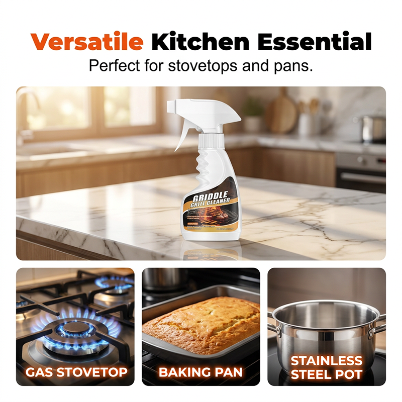 🥳SUPER OFFERTA 2026🥳💞50.000+ VENDUTI!🔥50% DI SCONTO! Spray Detergente per Cucina e Griglia BBQ – Scioglie grasso ostinato, azione veloce, senza strofinare, adatto per fornelli, griglie e superfici da cucina 🍳🔥✨