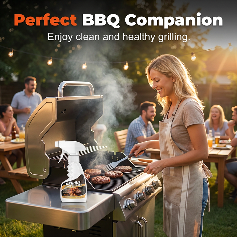🥳SUPER OFFERTA 2026🥳💞50.000+ VENDUTI!🔥50% DI SCONTO! Spray Detergente per Cucina e Griglia BBQ – Scioglie grasso ostinato, azione veloce, senza strofinare, adatto per fornelli, griglie e superfici da cucina 🍳🔥✨