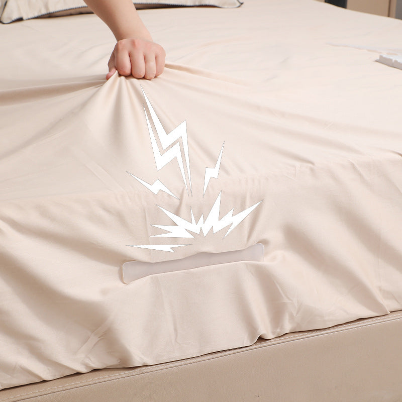 🛌️ Basta Lenzuola Sgualcite – Fermalenzuola Smart che Mantiene il Letto in Ordine e in Posizione